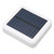 20000mAh Solar Phone Power Bank 4 USB Ports Waterproof Portable Solar Power Bank with Charging Cable for Outdoor White