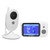Baby Camera with 3.2in LCD Monitor 2 Way Audio Night Vision Temperature Monitoring Music Playback for The Elderly Kids US Plug