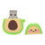 USB Stick Large Storage Drive Cartoon Style Photo Stick for Computer Laptop Phone128GB