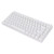 Three Mode Mechanical Keyboard 82 Keys RGB Dynamic Backlight N Key Rollover White Mechanical Keyboard for Office HomeBlue Switch