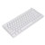 Three Mode Mechanical Keyboard 82 Keys RGB Dynamic Backlight N Key Rollover White Mechanical Keyboard for Office HomeBlue Switch