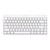 Three Mode Mechanical Keyboard 82 Keys RGB Dynamic Backlight N Key Rollover White Mechanical Keyboard for Office HomeBlue Switch