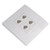 Cat 6 Ethernet Wall Plate 4 Port Female To Female Keystone Wall Plate Internet Wall Plate for CAT5 CAT5E CAT6A