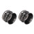 1 Pair 10in NAB Hub Adapters Professional Aluminium Alloy Polished Reel to Reel Tape NAB Adapter for Studer ReVox