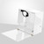 Small Computer Case Plexiglass Shell Compact PC Case Desktop PC Case ITX Motherboard 210mm Graphics Card SFX Power Supply 360° All-round Heat Dissipation PC chassis