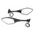 Pair of LED Rearview Mirror Motorcycle Turn Signal Light Integrated Fit for Honda CBR600RR CBR1000RR CBR500R