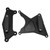 2pcs Motorcycle CNC Aluminium Alloy Clutch Gear Box Cover Engine Crash Guard Replacement for Versys Kle650 2006‑2020Black