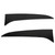 1Pair Rear Window Spoiler Glossy Black ABS Plastic Side Wing Cover Trim for X1 E84 2009‑2015