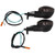 1 Pair Left Right Motorcycle Turn Signal Light LED Indicator Blinker Lamp Replacement for NINJA 250R KLX 250SF