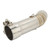 Motorcycle Exhaust Mid Pipe Stainless Steel Reduce Noise High Efficiency Replacement for FZ8 FZ8N