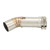 Motorcycle Exhaust Mid Pipe Stainless Steel Reduce Noise High Efficiency Replacement for FZ8 FZ8N