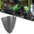 Motorcycle Windscreen Windshield Flyscreen Fit for Kawasaki ER-6N ER6N 2012-2014 (Black)