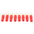 50Pcs 8 Gauge Fork Spade U Type Wire Connectors Electrical Crimp Terminals Copper Wire Lugs for Auto Home Industry