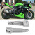 Pair Motorcycle Front Foot Peg Pad Aluminum Non Slip Footrest Fits for Kawasaki ZX6R 2003-2011