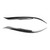 Carbon Fiber Car Headlight Eyebrow Eyelid Cover Trim Fits for Mazda 6 2003-2013