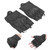 Half Fingers Motorcycle Gloves Leather Breathable Anti Slip Protective Riding Cycling Hand WearM
