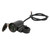 Black Dual USB QC3.0 Fast Charging Car Charger Adapter with Voltage Display for Motorcycle