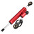 Universal Motorcycle Aluminum Alloy Steering Damper Stabilizer (Red & Black)