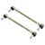 2 Sets Tie Rod Left Right Side Metal Alloy Replacement for BAYOU 220 KLF220 KLF‑220 1988‑2002