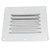 Boat Louvered Vent Rustproof 304 Stainless Steel Marine Ventilation Grille Cover with Screws for Yachts RV 127 X 115mm / 5 X 4.5in