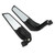 2pcs Motorcycle Wing Mirror Adjustable Handlebar Rear View Mirror Replacement for S1000RR 2015‑2021