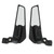 2pcs Motorcycle Wing Mirror Adjustable Handlebar Rear View Mirror Replacement for S1000RR 2015‑2021
