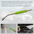 Pressure Washer Extension Wand Stainless Steel Washer Wand 1/4 inch High-pressure Cleaning Accessory 41cm