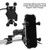 Universal Motorcycle Phone Holder Mobile Stand Bracket Support USB Charger