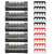 5pcs Dual Row 5 Positions 600V 15A Screw Terminal Block+10 Pre insulated Terminal Barrier Strip