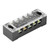 5pcs Dual Row 5 Positions 600V 15A Screw Terminal Block+10 Pre insulated Terminal Barrier Strip