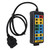 16 Pin OBDII Protocol Detector Fast Detection Easily Access Monitoring Signals OBD2 Breakout Box