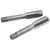 2pcs High Speed Steel Metric Thread Tap Straight Flutes Thread Tapping Tool Hand Thread TapM14x2.0