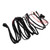 Motorcycle Handlebar Button Switch LED Fog Light Switch Harness Waterproof for ATV Dirt Bike 2.2M/2.41yd