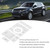10pcs Aluminum Alloy Car Button Sticker Decorative Trim Fit for Land Rover Executive 15-16