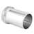 2in Aluminum Alloy Weld On Filler Neck and Cap Fuel Tank Parts Car RefittingSilver