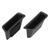 2PCS Car Front Door Handle Storage Box Pocket Black Replacement for Mustang 2015‑2017