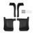 4pcs Car Fender Mudguard Mudflap Splash Guard with Hardwares Fit for Honda Accord 2013-2017
