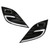 2pcs LED Daytime Running Light Front Bumper Fog Turn Signal Lamp Replacement for Camry SE XSE 2018‑2020