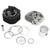 11Pcs Cylinder Piston Kit 47mm Bore Aluminium Alloy High Strength for Dio50 ZX50 AF34 AF35 70cc
