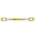 Universal Adjustable Aluminium Alloy Motorcycle Balance Cross Handlebar Gold