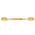 Universal Adjustable Aluminium Alloy Motorcycle Balance Cross Handlebar Gold