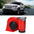 12V 120dB Compact Loud Air Horn Alarm Auto Motorcycle Snail Trumpet