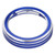 Air Conditioning Knob Trims Rings Blue Decoration Replacement for Hyundai Elantra 2015-2020