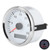 85mm / 3.3in Boat Tachometer Sensor IP67 Tacho Gauge 12V / 24V Red Light with LCD Display Service Hour Meter 3000 RPMSilver Frame White Dial