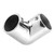 Boat Pipe Connector Marine Yatch 90° Elbow Tube Joint Stainless Steel Hand Rail Fitting22mm/0.9in