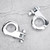 Universal Motorcycle 32mm Foot Rest Mount Bracket Clamp Fit for Honda Yamaha(Electroplating)