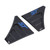 Pair of Rear Window Quarter Louver Cover for ST Style Side Vent Fit for Ford Focus MK 2