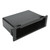 Car Stereo Radio Storage Box Black Large Storage Space Dash Radio Inner Organizer Black Replacement for MAZDA