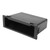 Car Stereo Radio Storage Box Black Large Storage Space Dash Radio Inner Organizer Black Replacement for MAZDA