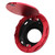 Fuel Tank Cap Fuel Filler Cover Replacement for Jeep Wrangler JK Rubicon Sahara 2007‑2018 Red